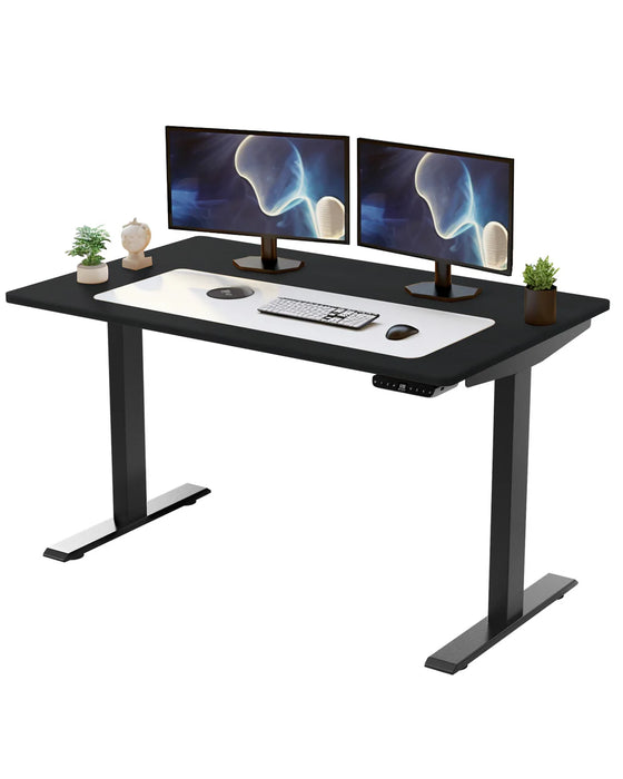 Uncaged Ergonomics Rise Up - electric adjustable height standing 48x30" Black MDF